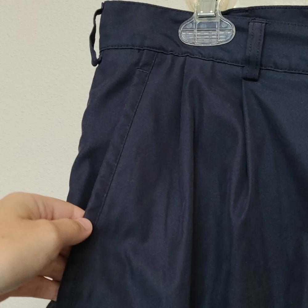 Men's Head Dark Navy Pleated Golf Shorts
